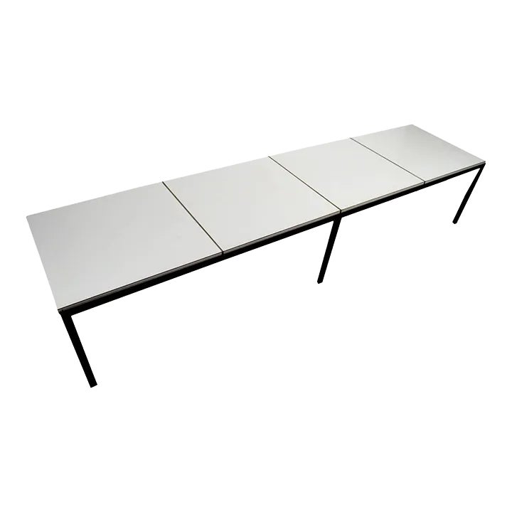 Classic Knoll Angle Steel Coffee Table | Chairish