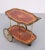 Makes you smile, this Italian bar card or trolley 3 wheels. Inlay wooden trays. Comes with brass wheels and details. Made...