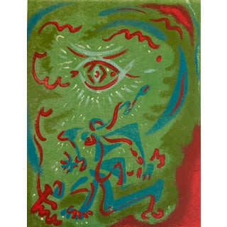 Andre Masson Original Lithograph 8 Mourlot Freres 1962 For Sale