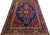Persian 1960s Vintage Persian Tabriz Handmade Medallion Navy Blue Wool Rug For Sale - Image 3 of 7