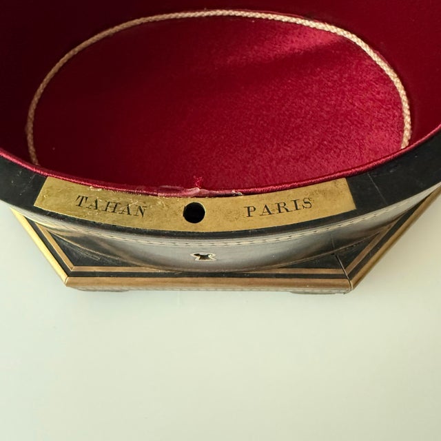 This box is from one of the most famous and talented small cabinetmaking firms in 19th century France favored by Napoleon...