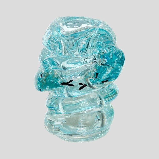 Serpente Vase by Ida Olai for Berengo Collection For Sale - Image 4 of 4