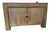 Faux Bamboo and Seagrass Cabinet For Sale