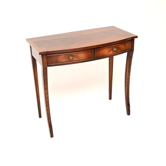 Regency Style Console Table or Desk, 1950s For Sale - Image 12 of 12