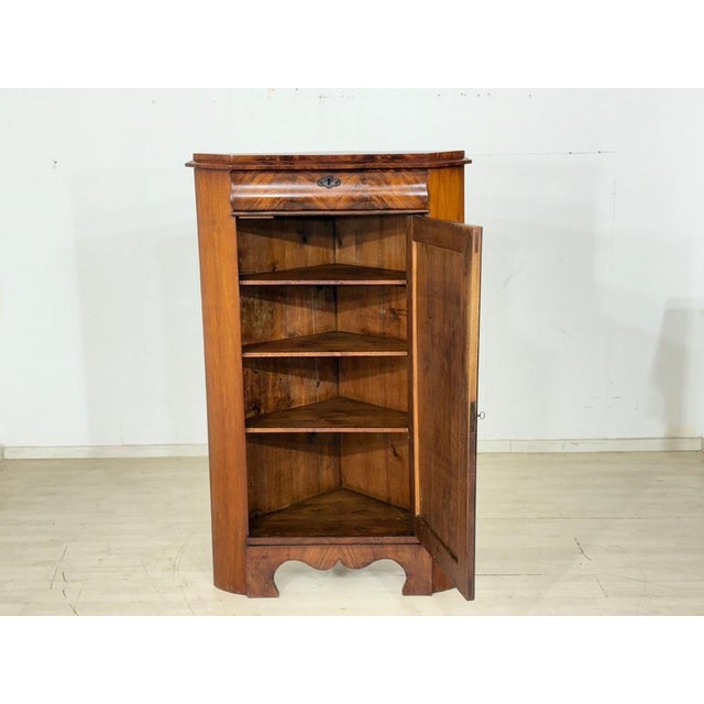 Biedermeier Corner Cabinet, 1880 For Sale - Image 4 of 12
