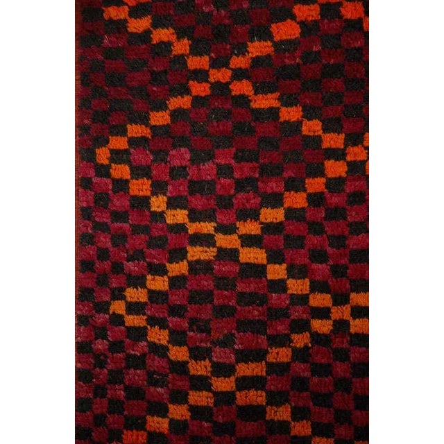 1960s 1960s Authentic Vintage Moroccan Large Pile Tribal Rug For Sale - Image 5 of 9