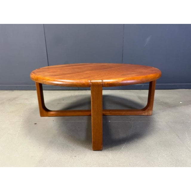 Mid-Century Scandinavian Teak Coffee Table, 1970s For Sale - Image 4 of 11