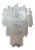 1960's Mid-Century Murano Glass Chandelier-Venini Attributed For Sale