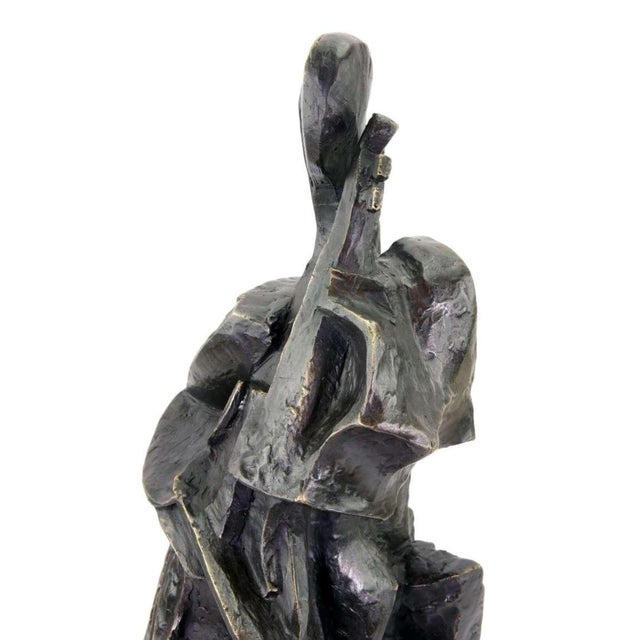 After Otto Gutfreund, Cello Player, 1913, Bronze For Sale - Image 8 of 10