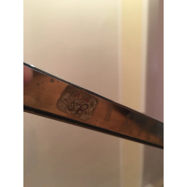 Design Institute of America Chrome and Glass Side Table For Sale - Image 10 of 12