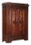 Antique Baroque Wardrobe in Walnut For Sale