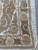 Mid-Century Modern Decorative Neutral Tan Suzani Tribal Textile For Sale - Image 3 of 10