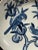 Late 20th Century Chinese Art Large Porcelain Blue and White Charger With Love Bird Design For Sale - Image 4 of 10