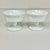 1970s Vintage Americana Arts & Crafts Indiana Glass Grape Milk Glass Champagne Coupes/Sherbet Cups - Set of 8 For Sale - Image 13 of 14