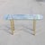 Vintage Brass and Glass Console Table, Mid-Century, Hollywood Regency For Sale In Los Angeles - Image 6 of 13