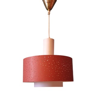 Mid-Century Modern Pendant Lamp by Ernest Igl for Hillebrand, 1950s For Sale