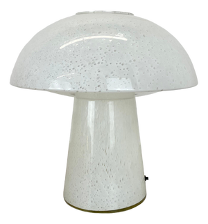 Large Glass UFO Table Light attributed to Glashütte Limburg, Germany, 1970s