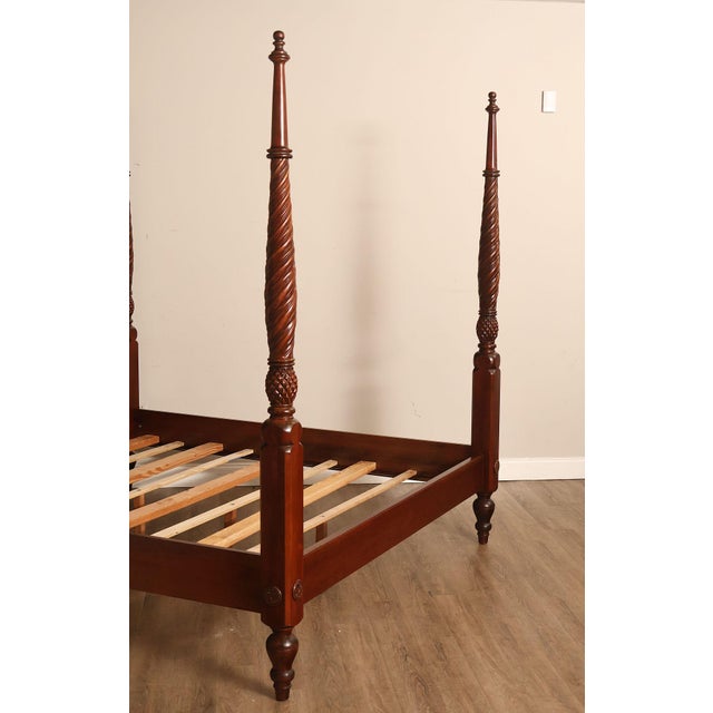 Ethan Allen 'British Classics' King Poster Bed For Sale In Philadelphia - Image 6 of 18