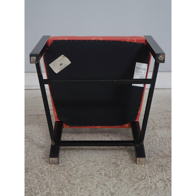 Pair of Kindel Black & Gold Chinese Chippendale Armchairs For Sale - Image 16 of 18