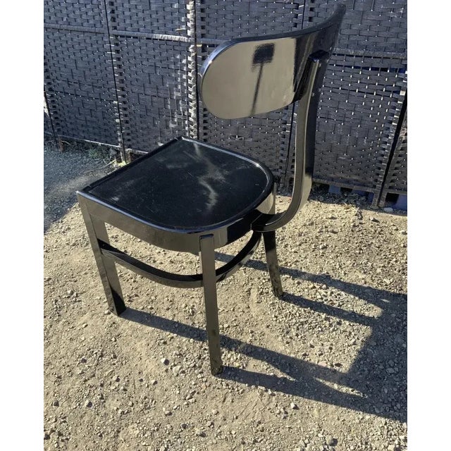 Art Deco No. 401 Side Chair by Lajos Kozma for Szék és Faárugyár Rt, 1930s For Sale - Image 12 of 13