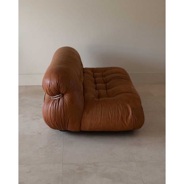 Mid-Century Modern 1970s Afra and Tobia Scarpa Soriana Sofa for Cassina, Italy For Sale - Image 3 of 9