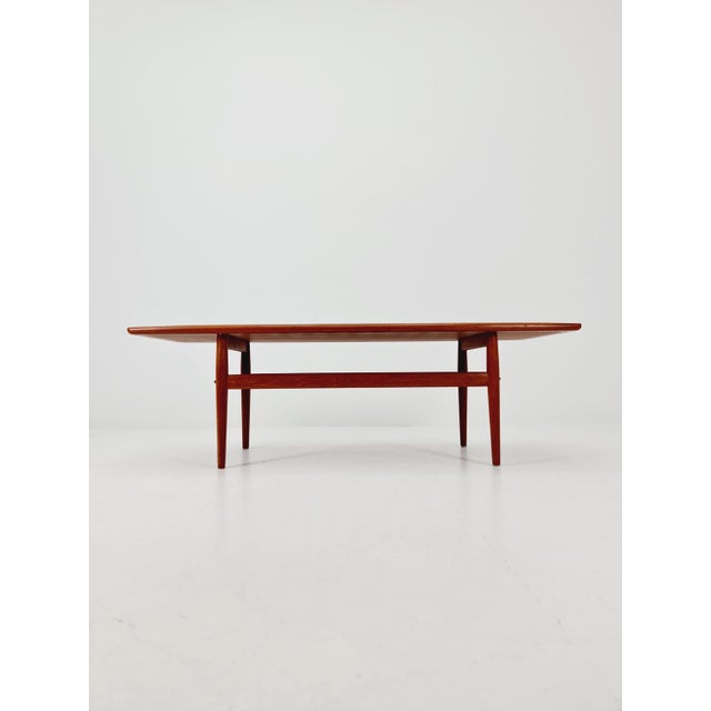 Brown Danish Teak Coffee Table by Grete Jalk for Glostrup Møbelfabrik, 1960s For Sale - Image 8 of 18
