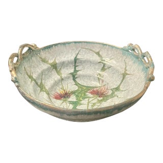 Zulimo Aretini Italian Glazed Ceramic Bowl For Sale