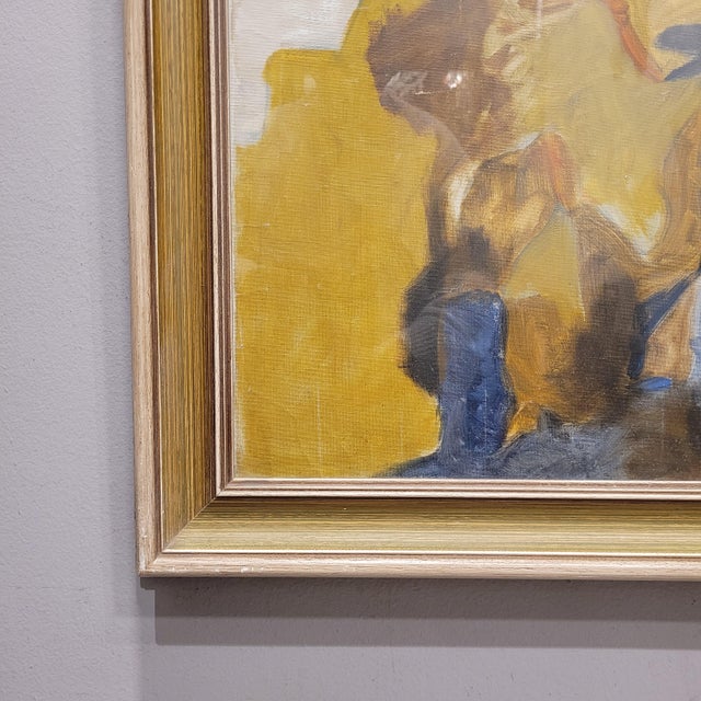 Yves Frangeul, Abstract Composition, 1964, Oil on Canvas For Sale - Image 7 of 18