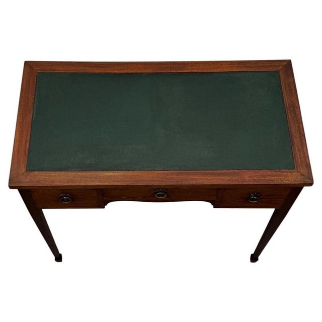 20th Century Mahogany Writing Desk For Sale - Image 4 of 12