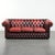 English Chesterfield Sofa in Cow Leather For Sale - Image 16 of 16