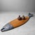 This striking fish-shaped serving board was originally designed to present fish dishes in style—think smoked salmon,...