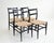 First Edition Leggera Chairs by Gio Ponti for Figli di Amedeo Cassina, 1951, Set of 4 For Sale - Image 6 of 11