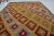 Mid-20th Century Anatolian Cicim Kilim Rug - Boho Chic Geometric Tribal Area Rug For Sale - Image 4 of 10