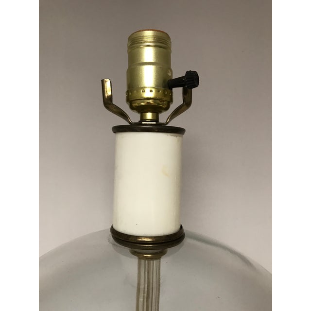 1960s Murano Art Glass Vistosi Table Lamp For Sale - Image 5 of 7