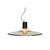 Metal Large Chandelier in Thick Glass, Chrome and Black Lacquered Metal, Italy, 1970s For Sale - Image 7 of 11