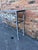 This is a lovely Local made iron console table with a beautiful aged zinc finish, it also features a marble top for...