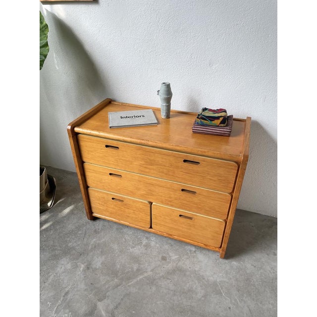 Yellow Pine Chest of Drawers Drawers, 1980s For Sale - Image 13 of 18