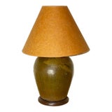 Ancient Chinese Glazed Vessel Lamp For Sale