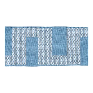 Sample - Schumacher Matrix Tape in Ivory on Sky For Sale