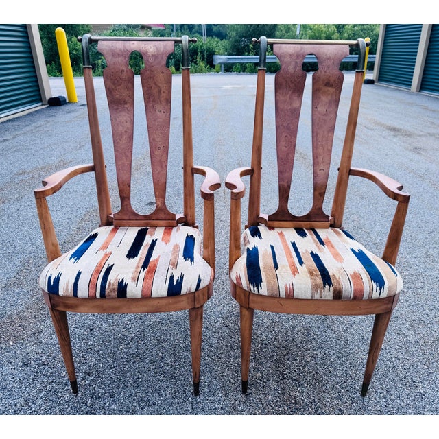 Vintage 1960s Dining Table & 6 Chairs by William Clingman for J. L. Metz Furniture Co. Bring timeless Mid-Century elegance...