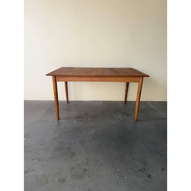Mid-Century Modern Mid Century Modern Danish Oak Dining Table Scandinavian Design 1960s For Sale - Image 3 of 10