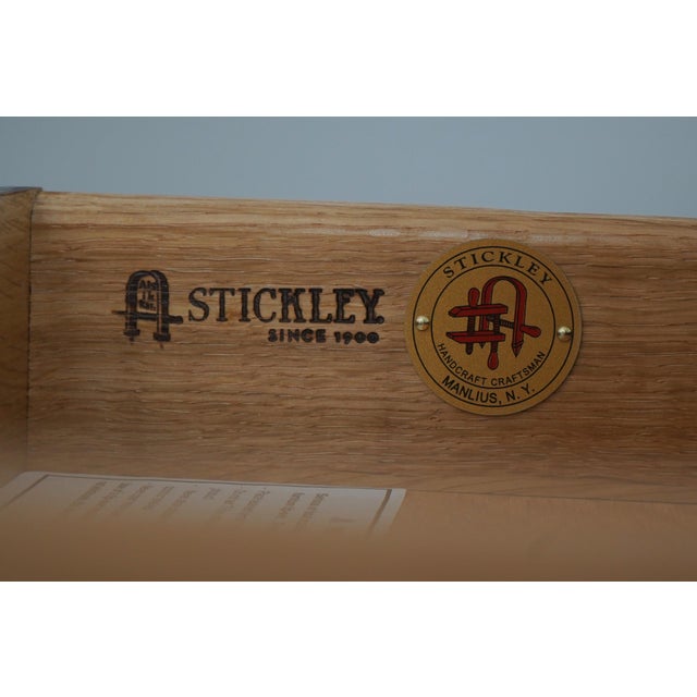 Stickley Mission Oak 2 Drawer Nightstand For Sale - Image 16 of 17