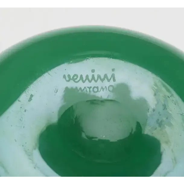 Napoleone Martinuzzi Napoleone Martinuzzi for Venini Green Apple Glass Sculpture, Italy, 1926, Signed For Sale - Image 4 of 5