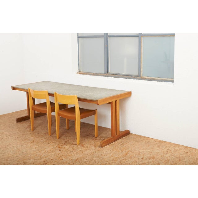Dining Table in Oak by Benedikt Rohner, 1963 For Sale - Image 13 of 15