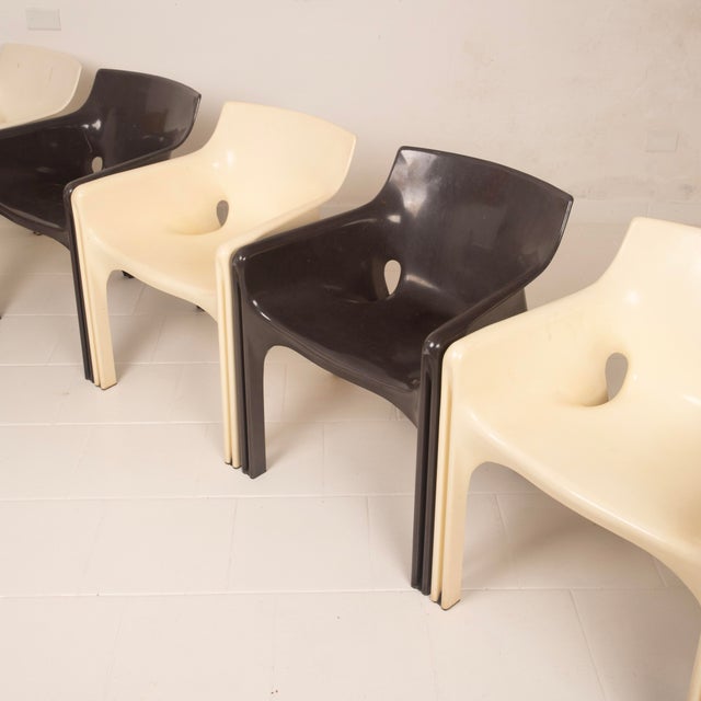 Gaudì Armchairs by Vico Magistretti for Artemide, 1960s, Set of 6 For Sale - Image 14 of 18