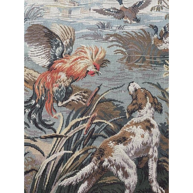 Vintage French Jacquard Tapestry with Autumn-Winter Motif in the style of Aubusson, 1970s For Sale - Image 6 of 18