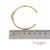 Tiffany & Co. Infinity Cuff 18k 750 Yellow Gold Natural Diamond Bangle Bracelet For Sale - Image 10 of 11
