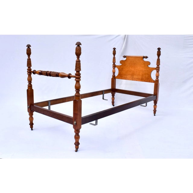 Antique American Federal Twin Beds, Circa 1910s For Sale - Image 9 of 13
