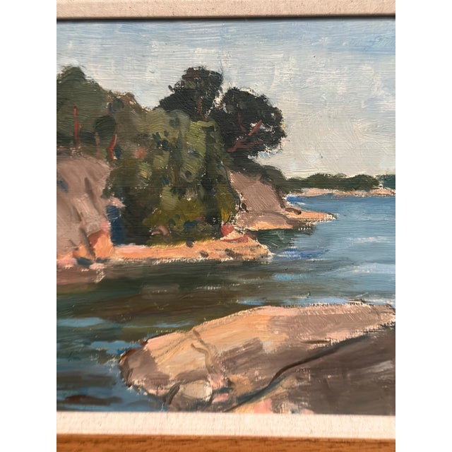 Ragner Nyberg, River, 1969, Oil on Panel, Framed For Sale - Image 15 of 18