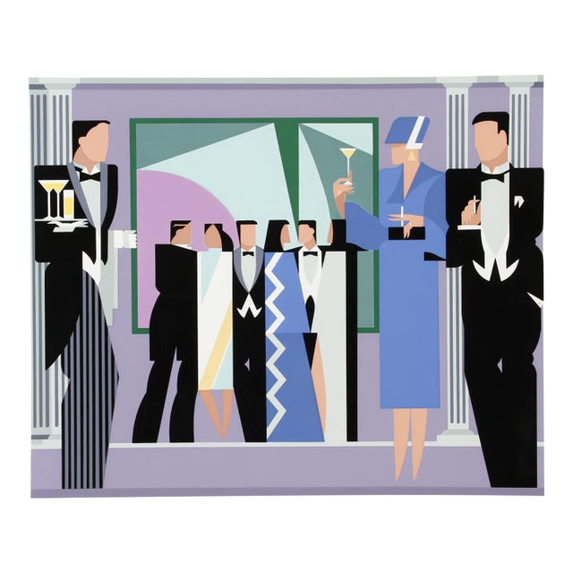 Black Tie, Giancarlo Impiglia Screen Print For Sale